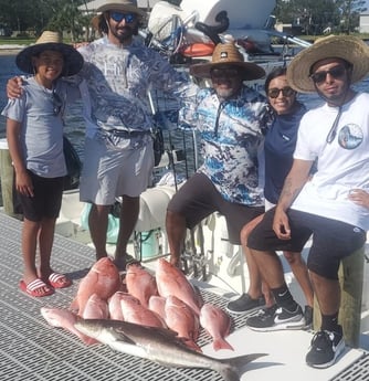 Cobia, Red Snapper fishing in Pensacola Beach, Florida