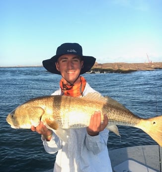 Redfish fishing in Port Aransas, Texas