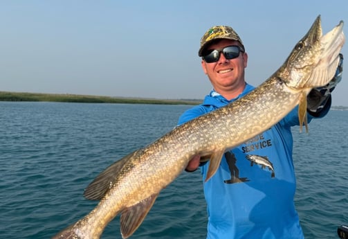 Fishing in Detroit, Michigan