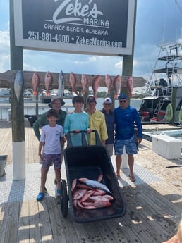 Red Snapper Fishing in Orange Beach, Alabama