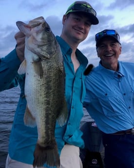 Largemouth Bass fishing in Lake Fork, Texas