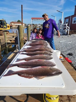 Redfish Fishing in New Orleans, Louisiana