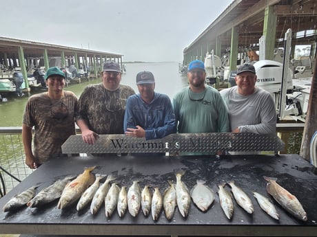 Flounder, Redfish, Speckled Trout Fishing in