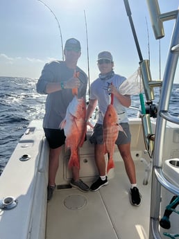Red Snapper fishing in Port Isabel, Texas
