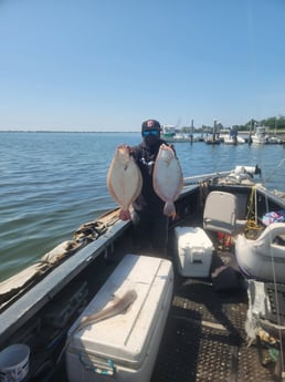 Fishing in Port Jefferson, New York