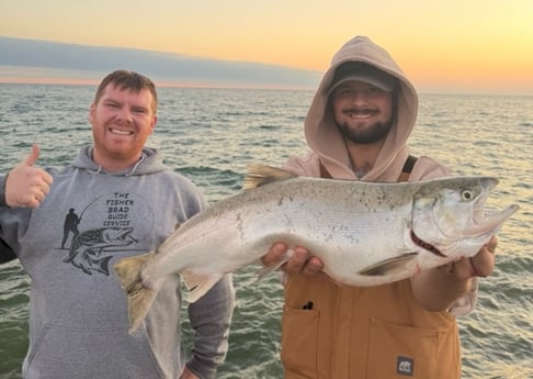 Fishing in Detroit, Michigan