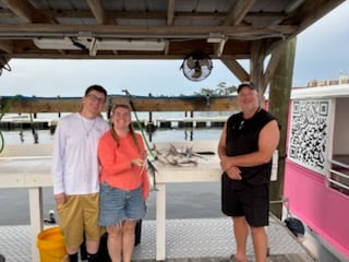 Fishing in Elberta, Alabama