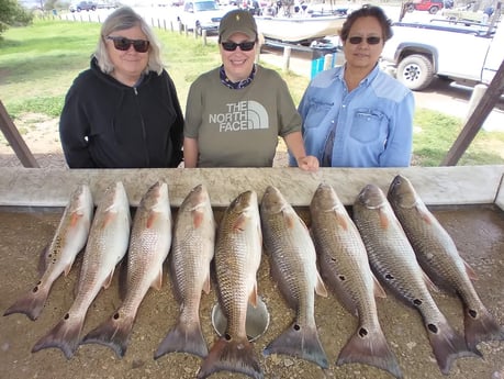 Redfish fishing in San Antonio, Texas