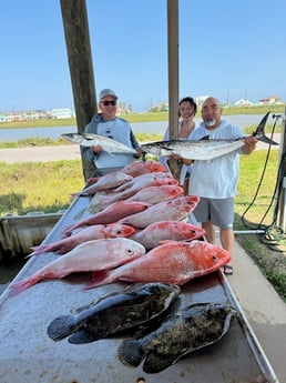 Fishing in Lake Jackson, Texas