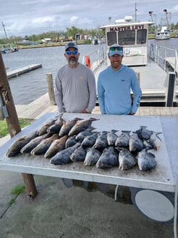 Fishing in Lafitte, Louisiana