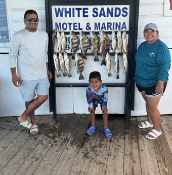 Fishing in Port Isabel, Texas