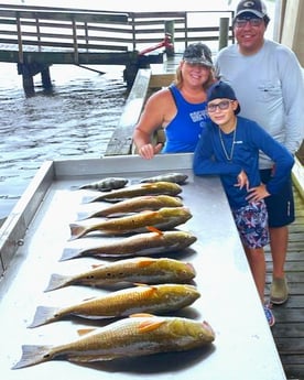 Redfish fishing in Biloxi, Mississippi