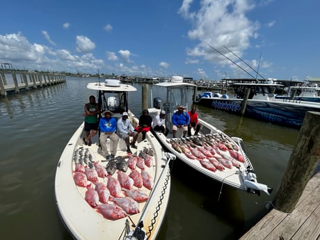 Fishing in Boothville-Venice, Louisiana