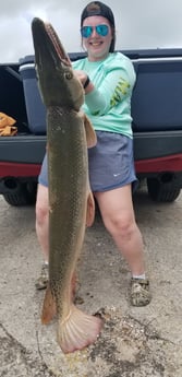 Alligator Gar fishing in Livingston, Texas