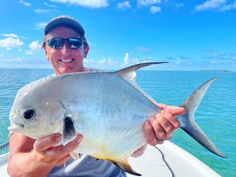 Permit fishing in Tavernier, Florida