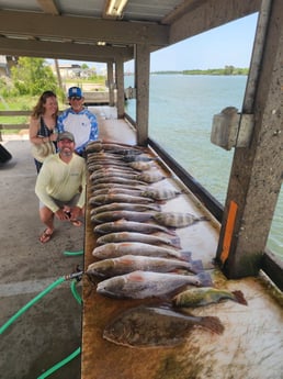 Flounder, Redfish, Sheepshead Fishing in Boothville-Venice, LA, USA