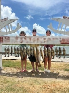 Fishing in Goliad, Texas