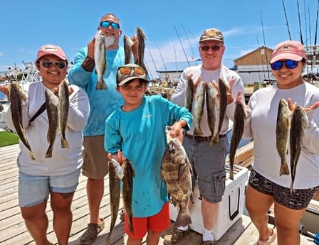 Fishing in Wanchese, North Carolina