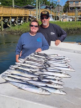 Spanish Mackerel Fishing in Wrightsville Beach, North Carolina