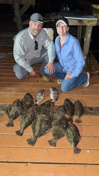Flounder, Sheepshead Fishing in