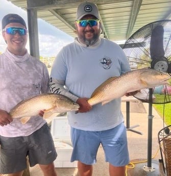 Redfish fishing in Texas City, Texas