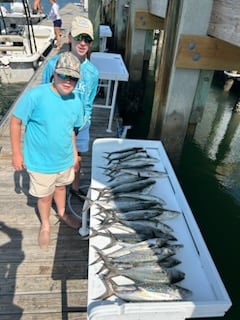 Spanish Mackerel Fishing in Wilmington, North Carolina