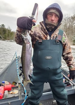 Steelhead Fishing in Verona Beach, New York