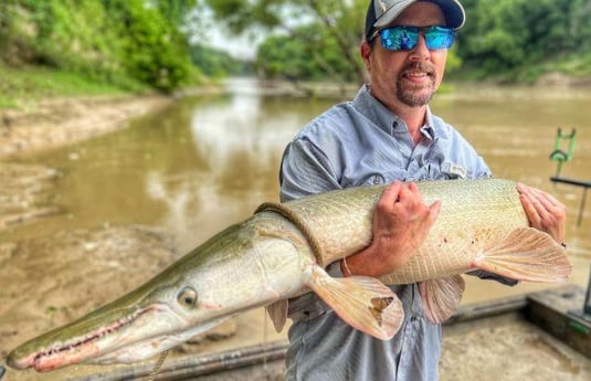 Alligator Gar Fishing in Dallas, Texas