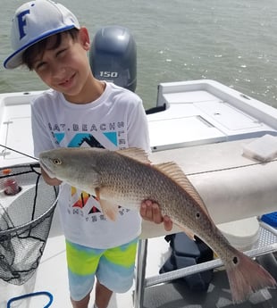 Redfish fishing in San Leon, Texas
