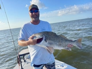 Black Drum Fishing in Shell Beach, Louisiana