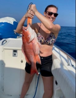 Red Snapper fishing in Port Isabel, Texas