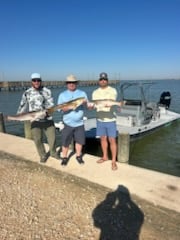 Fishing in Goliad, Texas