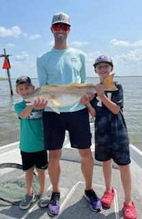 Redfish Fishing in New Orleans, Louisiana