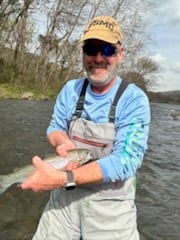 Fishing in Broken Bow, Oklahoma