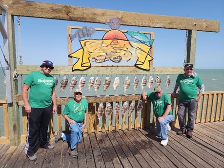 Fishing in Port Isabel, Texas