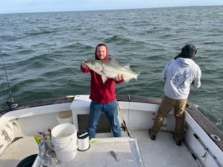 Fishing in Keyport, New Jersey