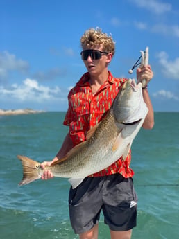 Redfish fishing in Port O'Connor, Texas