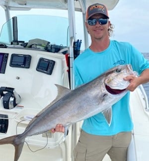 Amberjack fishing in Etoile, Texas