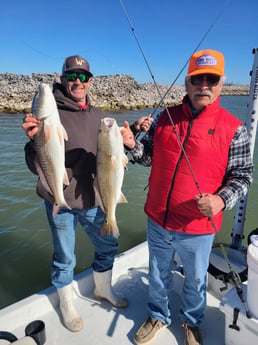 Redfish Fishing in Port O'Connor, Texas