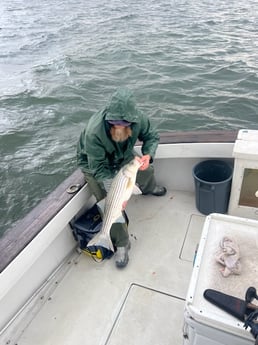 Fishing in Keyport, New Jersey