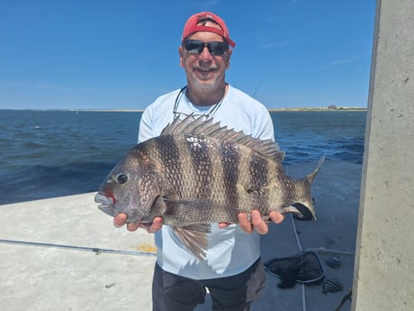 Fishing in Wanchese, North Carolina