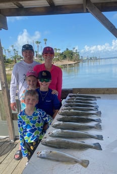 Speckled Trout Fishing in Ingleside, Texas