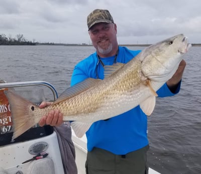 Redfish fishing in Sulphur, Louisiana