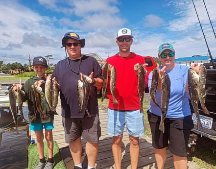 Fishing in Wanchese, North Carolina
