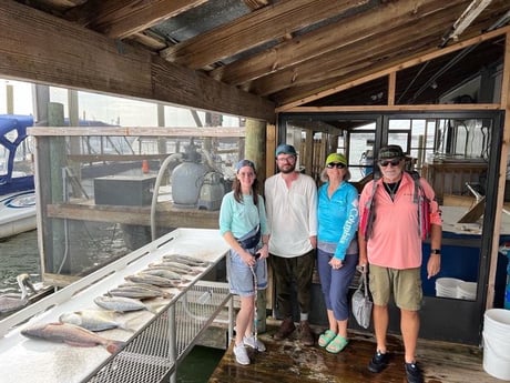 Florida Pompano, Redfish, Speckled Trout / Spotted Seatrout Fishing in Crystal River, Florida