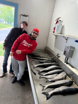 Fishing in New Buffalo, Michigan
