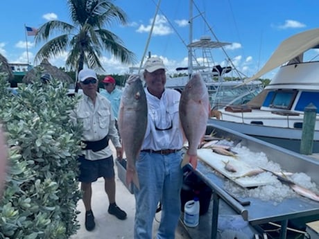 Mutton Snapper fishing in Marathon, Florida