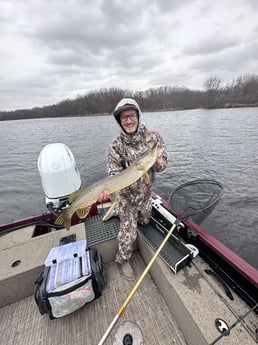 Fishing in Mosinee, Wisconsin