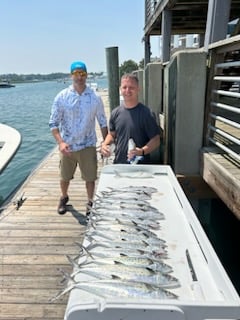 Spanish Mackerel Fishing in Wilmington, North Carolina