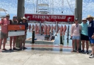 Barracuda, Red Snapper Fishing in Port Aransas, Texas